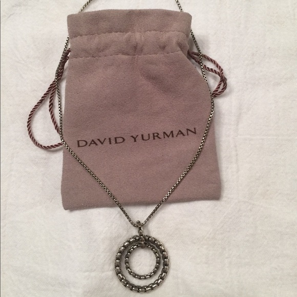 David Yurman Circle Necklace - Picture 2 of 3